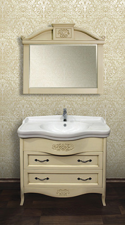 Тумба с раковиной BelBagno Primavera 95 bianco antico