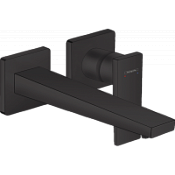 Смеситель Hansgrohe Metropol 32526670 для раковины, настенный, черный матовый
