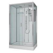 Душевая кабина Niagara Premium NG-6012-01GQL 120x80x210 стекло прозрачное/профиль хром