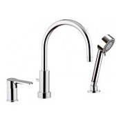 Смеситель Remer Winner W07 на борт ванны, хром