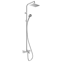Душевая стойка Hansgrohe Vernis Shape 26284000 с термостатом, хром