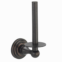 Держатель туалетной бумаги WasserKRAFT Isar K-7397 вертикальный, темная бронза Держатель туалетной бумаги WasserKRAFT Isar K-7397 вертикальный, темная бронза