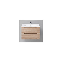 Тумба с раковиной BelBagno Etna ETNA-700-2C-SO-WO-P 70 Rovere Bianco