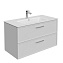 Тумба с раковиной Kerama Marazzi Piano Classic PIA.CL.95\WHT.M 95 ясень белый матовый