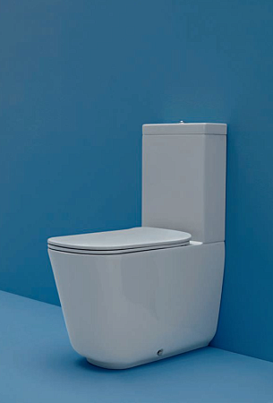 Чаша для унитаза-компакта Kerasan Tribeca 511701 белый