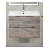 Тумба с раковиной BelBagno Acqua ACQUA-800-2C-SO-PS 80 подвесная, Pino Scania