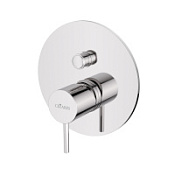 Смеситель встраиваемый для душа Cezares Leaf LEAF-VDIM-L-01 хром