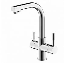 Смеситель Bravat Palace F729261CP-RUS для раковины с подключением к фильтру с питьевой водой хром