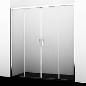 Душевая дверь WasserKRAFT Lippe 45S 45S45 160x190 хром