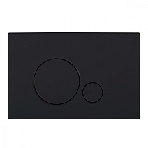 Кнопка смыва BelBagno Sfera BB017-SR-NERO.M черный матовый Tocco Morbido