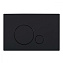 Кнопка смыва BelBagno Sfera BB017-SR-NERO.M черный матовый Tocco Morbido