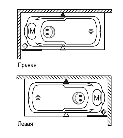 Ванна акриловая Riho Virgo BZ0700500000000 170x75
