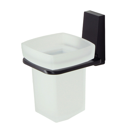 Стакан WasserKRAFT Abens K-3228 черный матовый