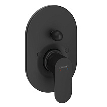 Смеситель Hansgrohe Rebris S 72449670 для душа, черный матовый