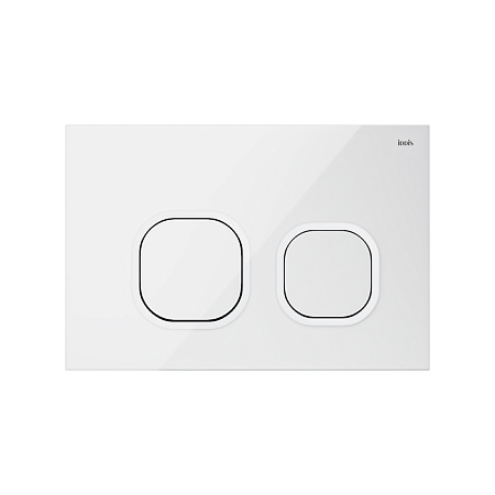 Кнопка смыва IDDIS Uniglass UNG01GWi77 белый