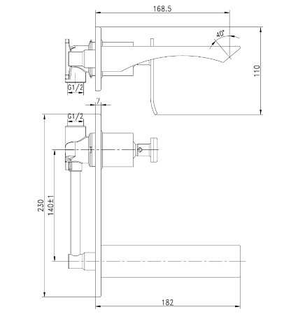 Смеситель Lemark Contest LM5826CW для раковины