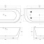Акриловая ванна BelBagno BB710-1700-800 170x79 белый - фото 7