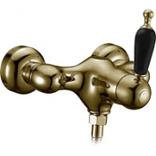 Смеситель Boheme Medici Ripresa 304-BLC для душа, бронза/черный