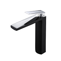 Смеситель Boheme Venturo 372-B для раковины, черный/хром