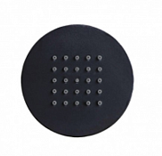 Душевая форсунка Bossini Tondo Flat I00175.073 черный матовый Душевая форсунка Bossini Tondo Flat I00175.073 черный матовый