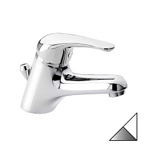 Смеситель Emmevi Ambra 9003BC для раковины, белый/хром