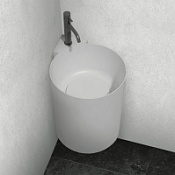 Раковина подвесная ABBER Stein AS2625 белый матовый