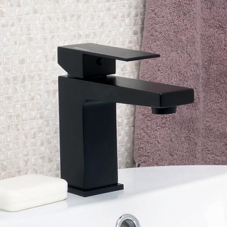 Смеситель WasserKRAFT Abens 2003 для раковины, черный