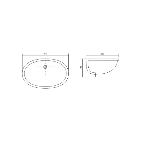 Раковина Aquatek AQ0181-00 46,5