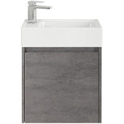 Тумба под раковину BelBagno Kraft Mini KRAFT MINI-500/260-1A-SO-CG-L 45 сemento grigio