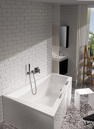 Ванна акриловая Riho Doppio B033001005 180x130 R