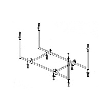 Каркас для ванны Jacob Delafon Odeon Up SF6060RU-NF 150x70 см