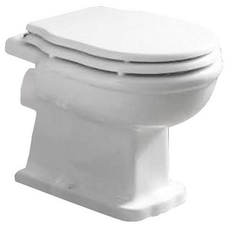 Унитаз приставной BelBagno Boheme  BB115CB горизонтальный выпуск