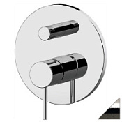 Смеситель Remer X Style X09HXV для ванны с душем, сталь