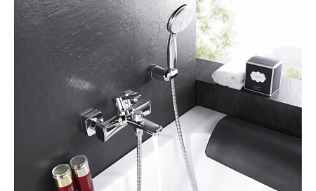 Смеситель Lemark Evitta LM0514C для ванны с душем, хром