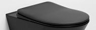 Крышка-сиденье для унитаза Boheme Avva 976-B микролифт, черный