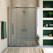 Душевая дверь Gutewetter SHAPE DOOR GK-862 2060*2000 L стекло прозрачное Guteclean, ручка СН07