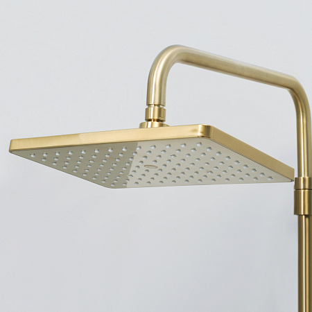 Душевая стойка WasserKRAFT A15501 матовое золото