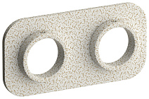 Отражатель Сунержа Без серии 10-1525-0000 античное белое золото Отражатель Сунержа Без серии 10-1525-0000 античное белое золото