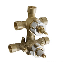 Cкрытая монтажная часть Palazzani 99277610 смесителя для ванны с душем на 3 потребителя