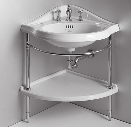 Консоль напольная Simas Arcade 1011 Cr для раковины хром