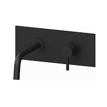 Смеситель Paffoni Light LIG105NO для раковины, черный матовый