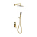Душевой комплект Boheme Venturo 384 для ванны с душевым гарнитуром, золото
