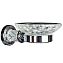 Мыльница Boheme Murano Cristal 10903-CRST-СH хром
