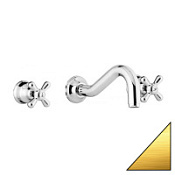 Смеситель Emmevi Deco Classic 12055OR для кухонной мойки, золото