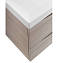 Тумба с раковиной BelBagno Marino MARINO-650-2C-SO-RG-P 65 rovere grigio - фото 4
