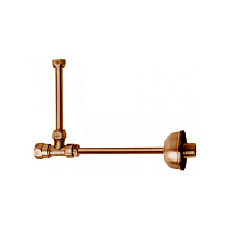 Угловой кран для подвода воды к бачку унитаза Kerasan 757293 бронза Угловой кран для подвода воды к бачку унитаза Kerasan 757293 бронза