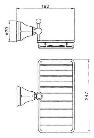 Полка Nicolazzi Classica 1493GO