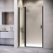 Душевая дверь RGW Leipzig LE-004B 351200410-24 100x195 матовое-сатинат/черный