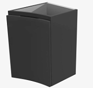 Шкаф Cezares Vague 44229 34 L antacite