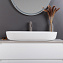 Раковина накладная BelBagno BB1349 40.5x81.5x13.5 белый - фото 2